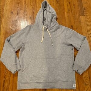 Reigning Champ Midweight Terry Classic Hoodie Heather Grey Medium